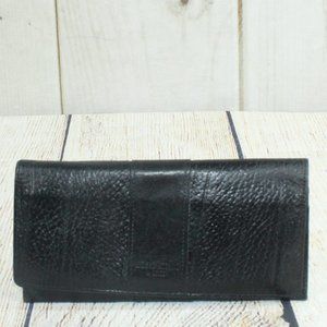 Michiko London Koshino Leather Zip Long Wallet
